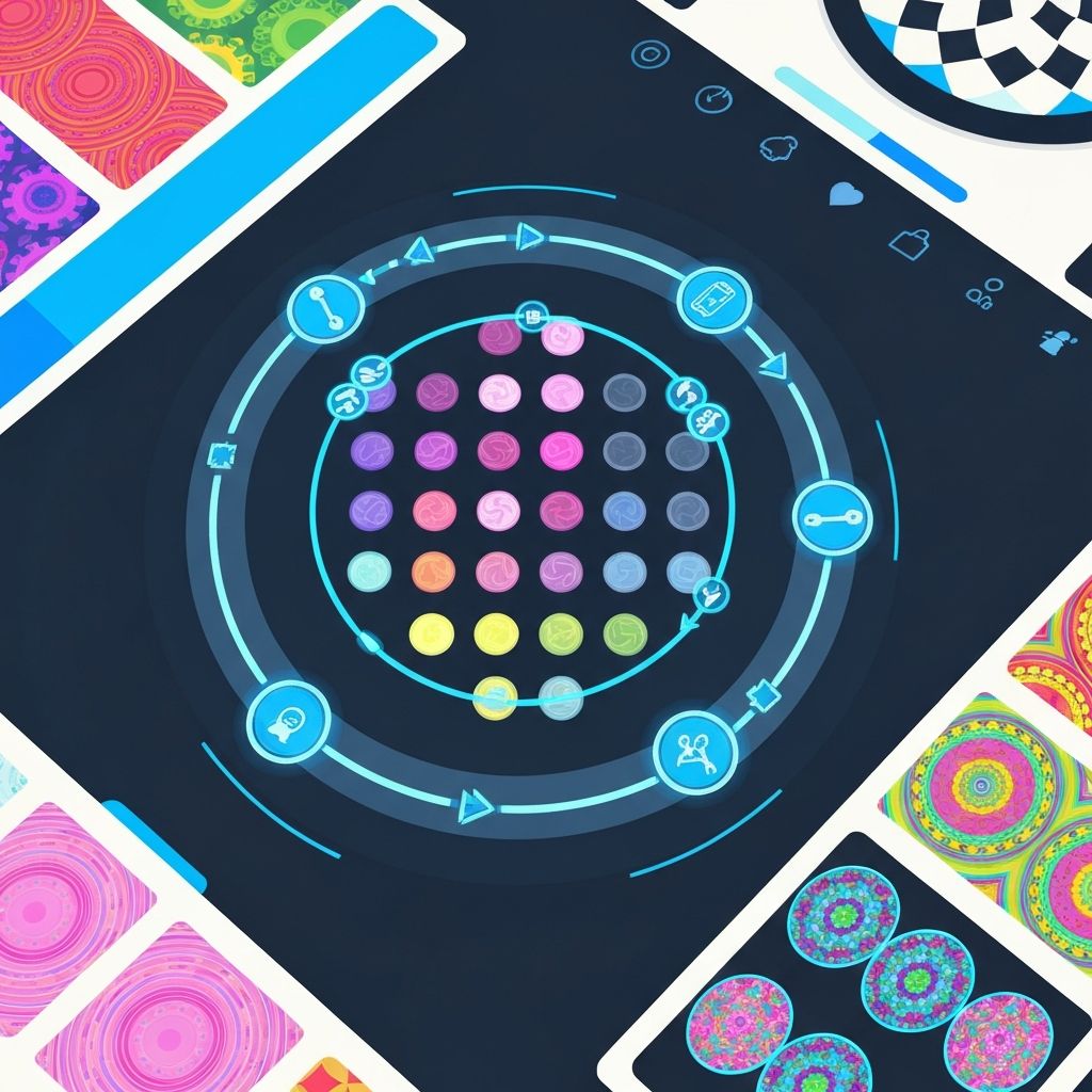 Color Path interface elements